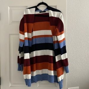 Amazon Zesica Striped Long Sweater